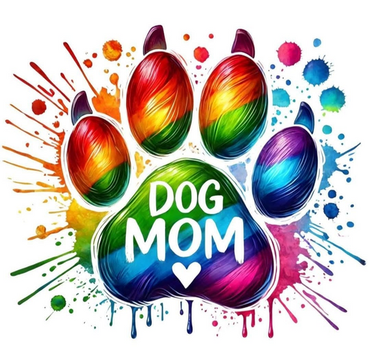 Dog Mom DTF Transfer